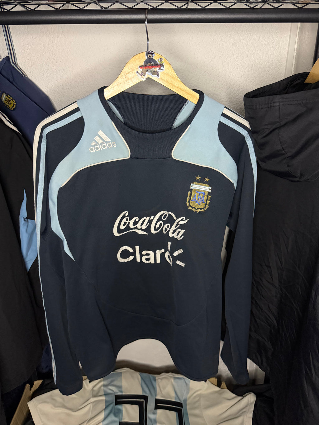 Buzo Adidas entrenamiento Argentina 2009 - (M)